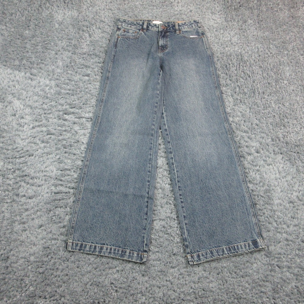 PacSun Mens Blue Wide Leg Denim Jeans 26 Medium Wash 30x32* NWT